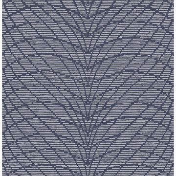 Picture of Aperion Navy Chevron Wallpaper