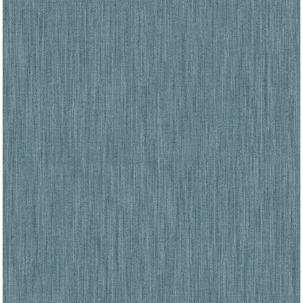 2948-25284 - Chiniile Blue Linen Texture Wallpaper - by A-Street Prints