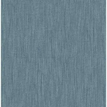 Picture of Chiniile Blue Linen Texture Wallpaper
