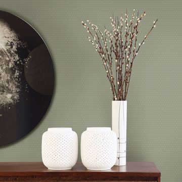Show details for Starwart Sage Miniature Floral Wallpaper