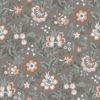 Picture of Athena Grey Floral Wallpaper