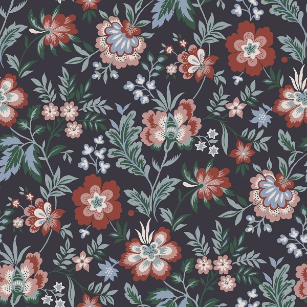 Picture of Athena Multicolor Floral Wallpaper