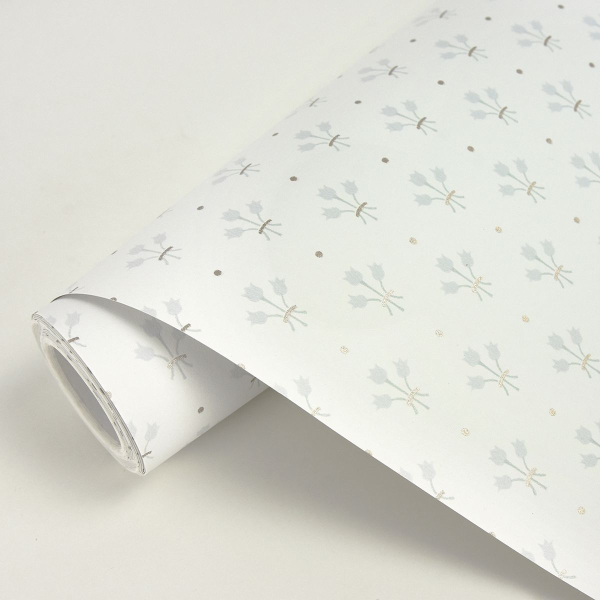 2948-33026 - Lili White Miniature Floral Wallpaper - By A-street Prints