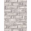 Picture of Appleton Dark Grey Faux Weathered Brick Wallpaper