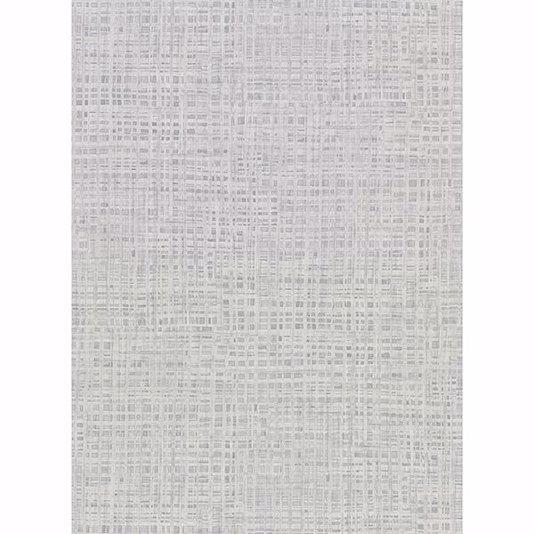 Picture of Montgomery Grey Faux Grasscloth Wallpaper