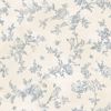 Picture of French Nightingale Blue Trail Wallpaper
