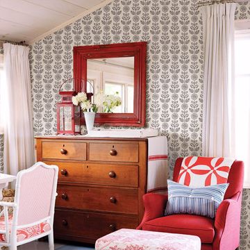 Show details for Dolly Dark Brown Folk Floral Wallpaper