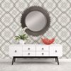 Picture of Saltire Taupe Geometric Wallpaper