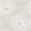 Picture of Mythic Light Grey Floral Wallpaper