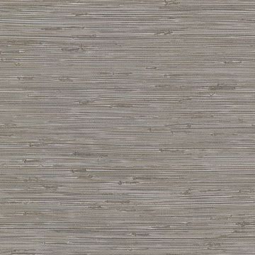 Picture of Fiber Taupe Faux Grasscloth Wallpaper