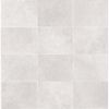 Picture of Cecelia Light Grey Faux Tile Wallpaper