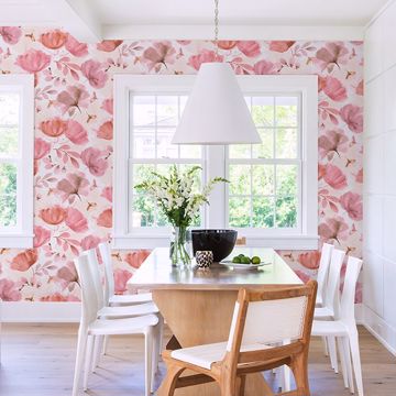 Show details for Zahra Pink Floral Wallpaper