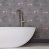 Picture of Sanibel Taupe Flamingo Wallpaper