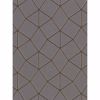 Picture of Albion Taupe Geometric Wallpaper