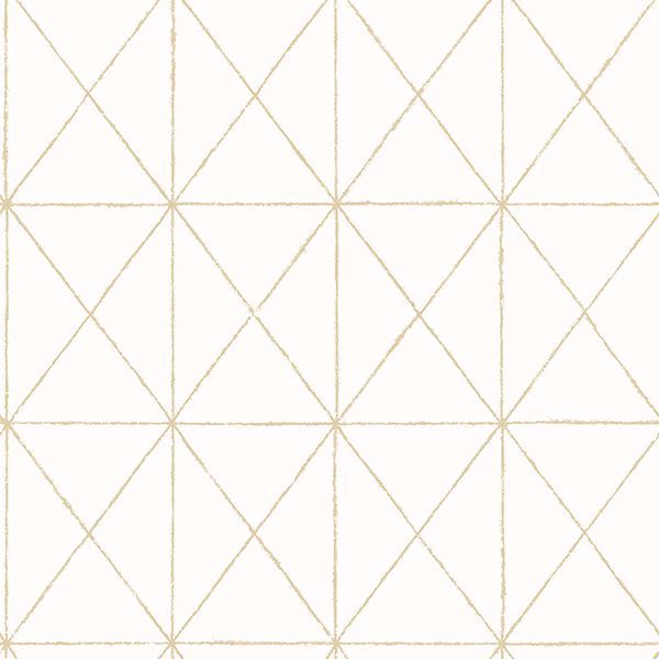 Picture of Intersection Gold Diamond Wallpaper
