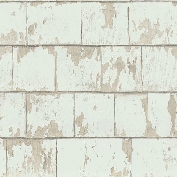Picture of Clint Sage Weathered Wood Wallpaper