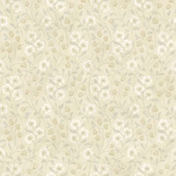 Picture of Patsy Beige Floral Wallpaper