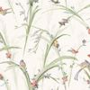 Picture of Meadowlark Light Green Botanical Wallpaper
