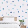 Picture of Watercolor Dots Blue Wall Art Kit