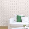 Picture of Circulate Light Silver Peel And Stick Wallpaper