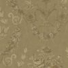 Picture of Gold Rose Urn Wallpaper