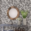 Picture of Black Canopy Peel and Stick Wallpaper