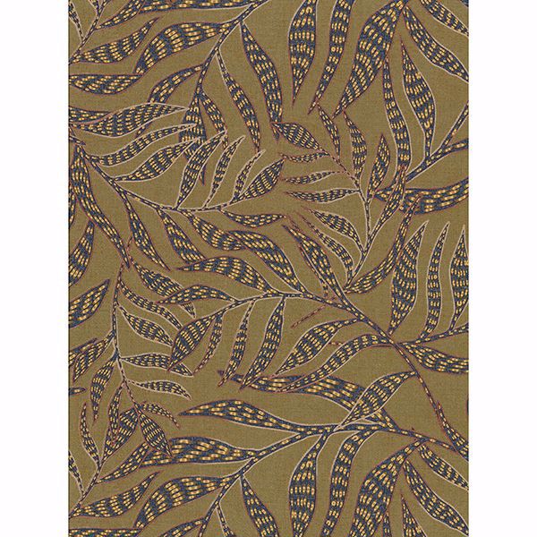 Picture of Montrose Olive Leaves Wallpaper