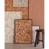 Picture of Montrose Coral Leaves Wallpaper