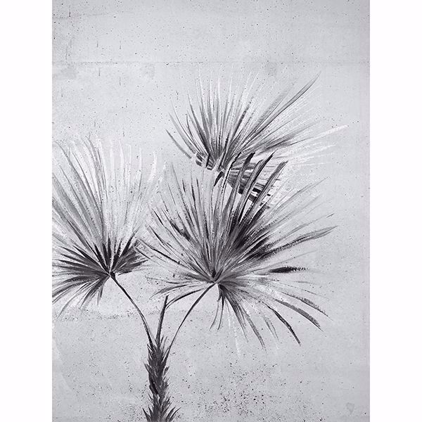 Picture of Durango Palm Greyscale Wall Mural