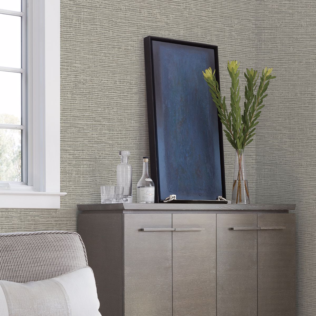 294960408 Vivanta Taupe Texture Wallpaper by AStreet Prints