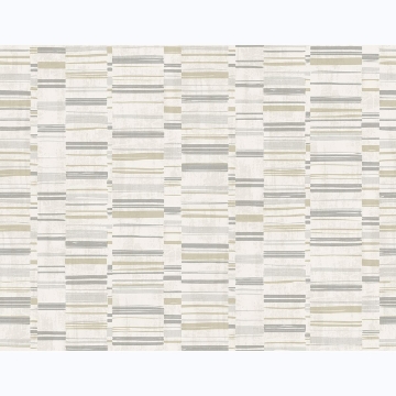 Picture of Fresnaye Grey Linen Stripe Wallpaper