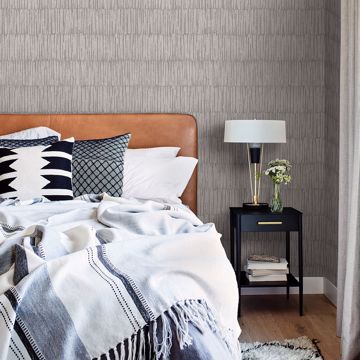 Show details for Zandari Light Grey Distressed Texture Wallpaper