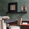 Picture of Lalit Teal Medallion Wallpaper