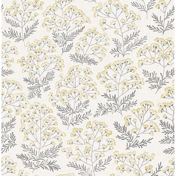 Picture of Yellow Wethersfield Peel and Stick Wallpaper