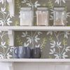 Picture of Taupe & Lime Fairfield Peel and Stick Wallpaper