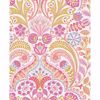 Picture of Emelie Pink Damask Wallpaper