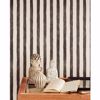 Picture of Ronja Charcoal Stripe Wallpaper
