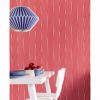 Picture of Maryam Red Modern Stripe Wallpaper