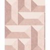Picture of Sigge Light Pink Geometric Wallpaper