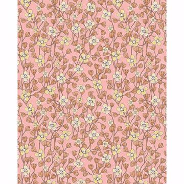 Picture of Maja Pink Miniature Floral Wallpaper