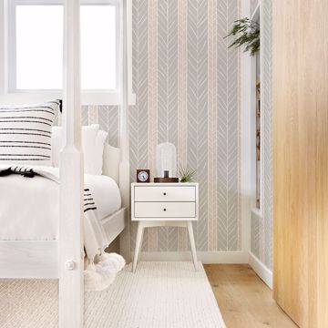 Show details for Lottie Rose Stripe Wallpaper