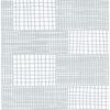 Picture of Maxwell Aqua Geometric Wallpaper