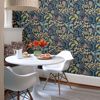 Picture of Shiloh Navy Botanical Wallpaper