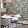 Picture of Shiloh Grey Botanical Wallpaper