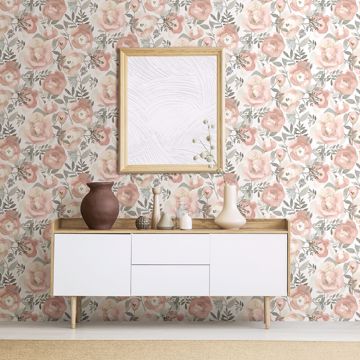 Show details for Orla Rose Floral Wallpaper