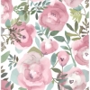 Picture of Orla Pink Floral Wallpaper