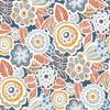 Picture of Lucy Navy Floral Wallpaper