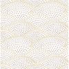 Picture of Bennett Grey Dotted Scallop Wallpaper