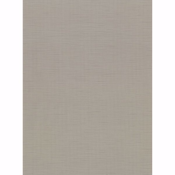 Picture of Chorus Taupe Faux Grasscloth Wallpaper