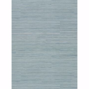 Picture of Coltrane Teal Faux Grasscloth Wallpaper